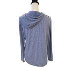 Weatherproof  Blue and White checkered Hooded Pull Over Medium Photo 2