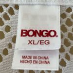 Bongo White Summer Overlay Beach V-neck Elastic Waist Kaftan Cover Up SZ XL Photo 9