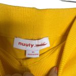 Nuuly Says Gah! Battenberg Cherry Shorts size M/L Yellow Photo 5