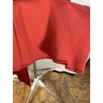 EXPRESS  XS High Waisted Flare Leggings Stretch Pull On Pants Red‎ Brick Photo 3