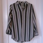 Striped Fashion Styled Blouse Multi Size XL Photo 0
