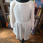 Heyson cream boho flowy jersey S bell sleeve babydoll dress Photo 1