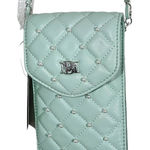 Badgley Mischka  Pastel Green Crossbody Bag NWT Green Phone Case Bag Photo 0