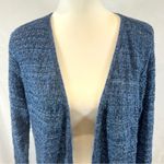 kim rogers blue loose knit cardigan sweater size XL Photo 2