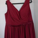 AW Gwyneth Bridesmaid Prom Formal Special Occasion Wedding Guest Dress, 16, Red Photo 3