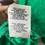 Anthropologie Akemi + Kin Abacos Green Eyelet Tunic Blouse Top Medium OB762780 Photo 9