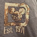 {L} Walt  World Briar Rose Gold Sequin Spirit Jersey Gray Disney Parks Photo 5