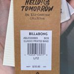 Billabong NWT Classic Printed Band Bikini Top Large Photo 5