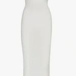 SKIMS White Shimmer Slip Dress Photo 0