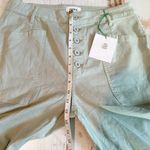 Pistola High Rise Tammy Pant Ankle Trouser Sea Mist Green Plus Size 32 Photo 10