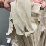 Reformation Women's Peppermint Ruffle Wrap Maxi Dress Champagne Size Large Photo 5