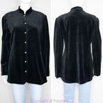 Vintage Liz Sport women's‎ black velvet blazer, size M Size M Photo 1