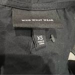 Who What Wear  Black Lace Up Dress Women’s XS Photo 2