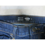 Old Navy Dark Blue Semi-Fitted Women's Denim Shorts Size 4 Blue Photo 1