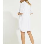 Gentle Fawn  Mavis Anthropologie White Boho Tie Flowy Mini Dress Small Photo 3