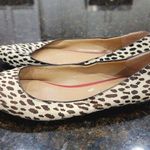 Banana Republic Pumps Women Size 8 White Brown Leopard Print Pointed Toe Slip On Photo 8