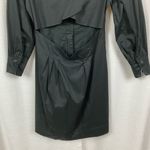 Veronica Beard Black Polina Button Front Open Back Mini Dress Sz.0 NWT Photo 13