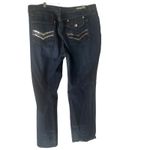 Seven7  Women's Plus Size 20 Sequin Back Pocket Dark Wash Bootcut Jeans Photo 1