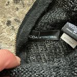 Dressy long sleeve sweater dress 🌟🌟🌟 Black Size M Photo 4