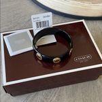 Coach Enamel Bangle Bracelet NWT Photo 1