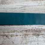 IZOD Leather Belt Sz XL Blue Studded Embossed Western Boho Cowgirl 36” Photo 11