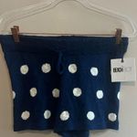 Beach Riot  Sandy Shorts Navy Polka Dot Photo 0