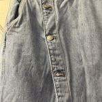 Madewell Denim Button-Front Midi wrap Skirt Photo 3