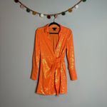 House of Harlow 1960 neon orange sequin dress Size XS Photo 1