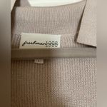 Midi Sweater Dress Tan Size L Photo 2