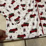 Disney  Christmas Mickey Mouse Pajama Top SZ L Photo 1