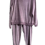 Honey Dew 2 Piece set Pants & Sweater Purple Size L Photo 0