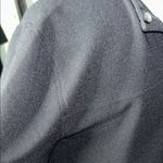 Madewell  Black A-line Mini Dress with Bell Sleeves Photo 8