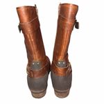 Merrell  Oak Brown Leather Shiloh Peak Harness Boots size 8.5 Photo 3