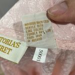 PINK - Victoria's Secret Vintage Victoria Secret Pastel Pink Satin with Lace on Collar Robe Dressing Gown Photo 8