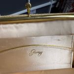 Part Vintage Antique Elegant Kiss Clasp Gold Clutch Bag Photo 2