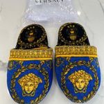 Versace Baroque Print Bath Slippers Photo 0