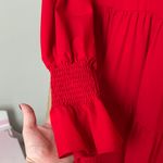 Pomander Place Tuckernuck brand Scarlet Long Sleeve Dress Red Photo 4