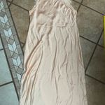 Elegant Cream Satin Slip Dress Size XXL Photo 1