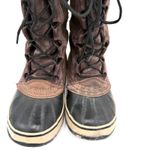 Sorel  Women's Brown Cate The Great Brown Lace Up Fur Snow Boots Size 7.5 Photo 3
