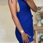 Royal Blue Romper With Pockets Size XS Photo 2