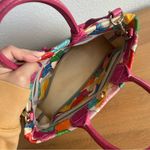Dooney & Bourke Vintage Wonder Duck Pink Colorful Satchel w/ Strap Photo 8