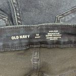 Old Navy  Rockstar Jeans 10 Short High‎ Rise Super Skinny Dark Wash Photo 5