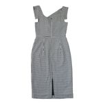 Black Halo NWT Jackie O in Black White Classic Chic Houndstooth Sheath Dress 4 Photo 5