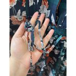 Tommy Hilfiger  Women's Medley Print Pleated Shirtdress Blue Size 8 Photo 7