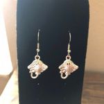 Handmade Silver Stingray Earrings Photo 0
