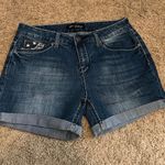 indigo. Love Patriotic Denim Shorts  Photo 0