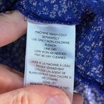 Free People  Brittnee Print Smocked Peplum Crop Top Blue Combo Size XL Photo 8