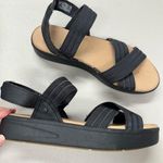 Sperry  Black Platform Stretch Womens Sandals 11 Beachy Vacation Casual Comfort Photo 0