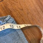 J.Crew cotton denim smocked ruffle sleeve dress size xs Blue Photo 8