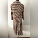 ELEGANT PRACTICAL MIDI DRESS 🌻🌻🌻 Brown Size 2X Photo 1